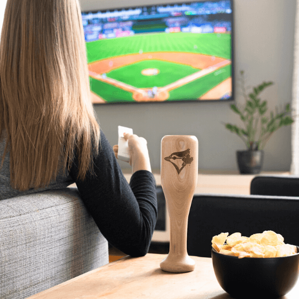Toronto Blue Jays Bird Wined Up® | Baseball Bat Wine Mug Collective
