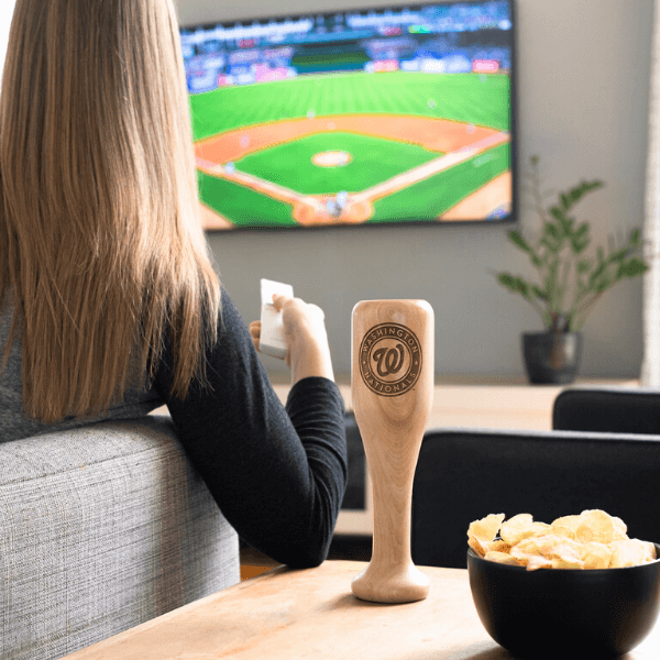Washington Nationals Wined Up® | Baseball Bat Wine Mug Collective