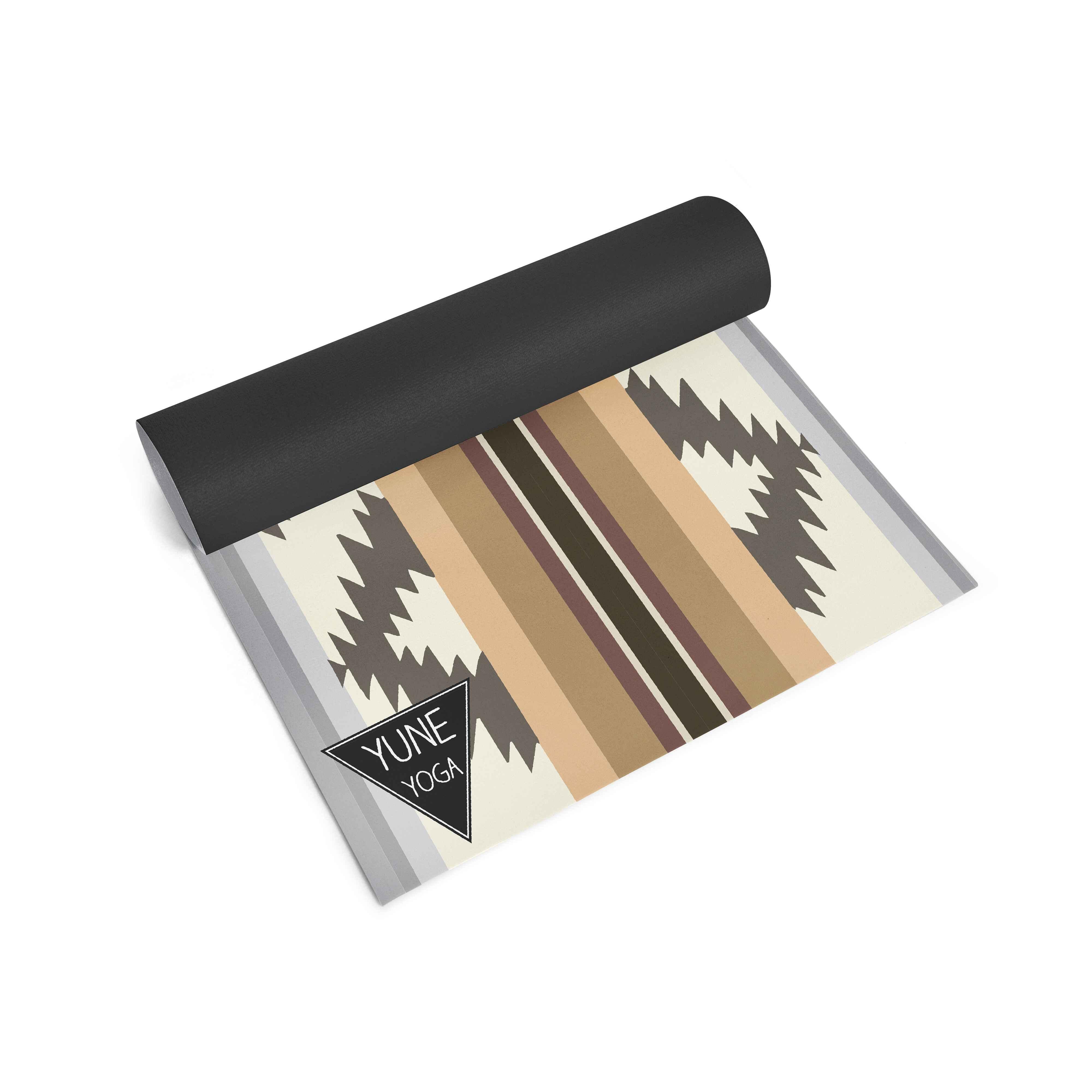 Bear Creek Sand Yoga Mat – 6 Mm Extra Thick, Double-sided Non-slip, Eco-friendly Per With Neutral Sand Tone Design | Yune Yoga