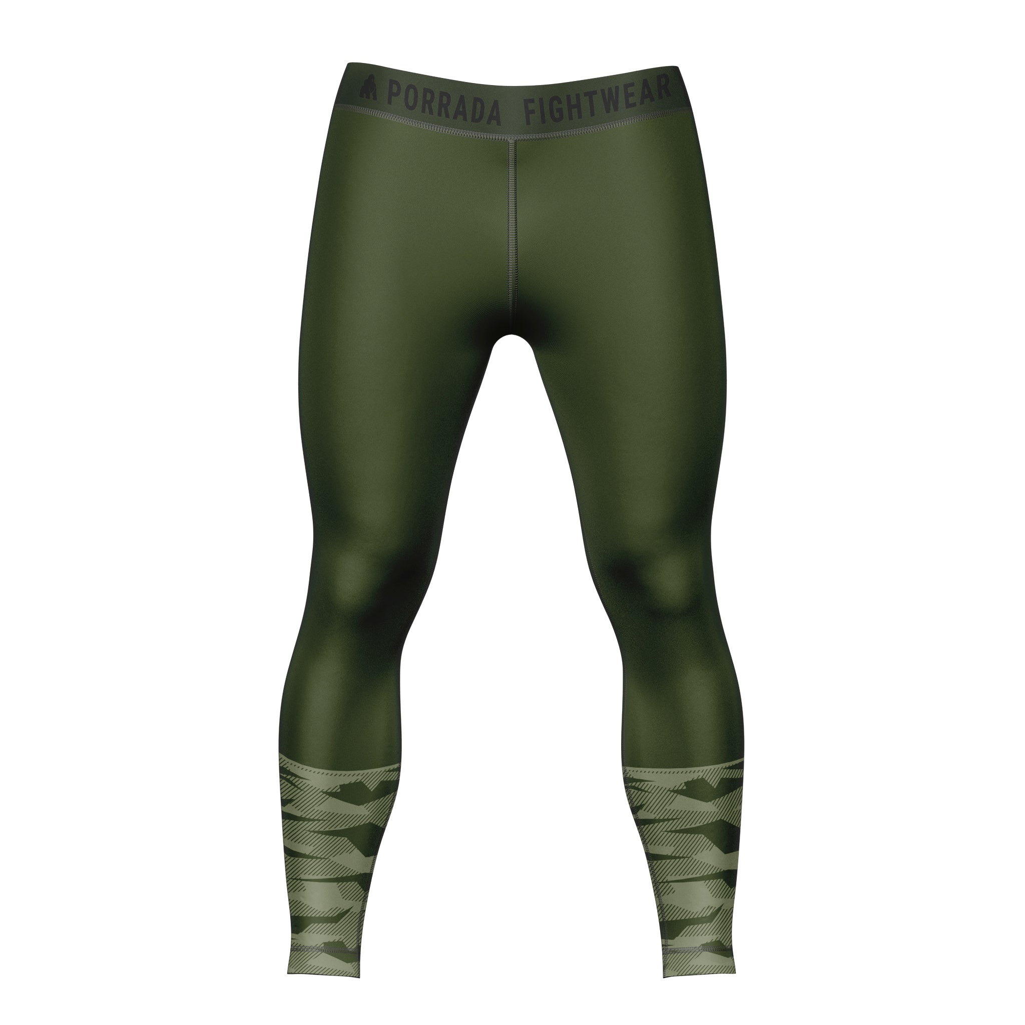 Green Camo Spats