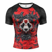 Lotus Panda Short Sleeve Rash Guard