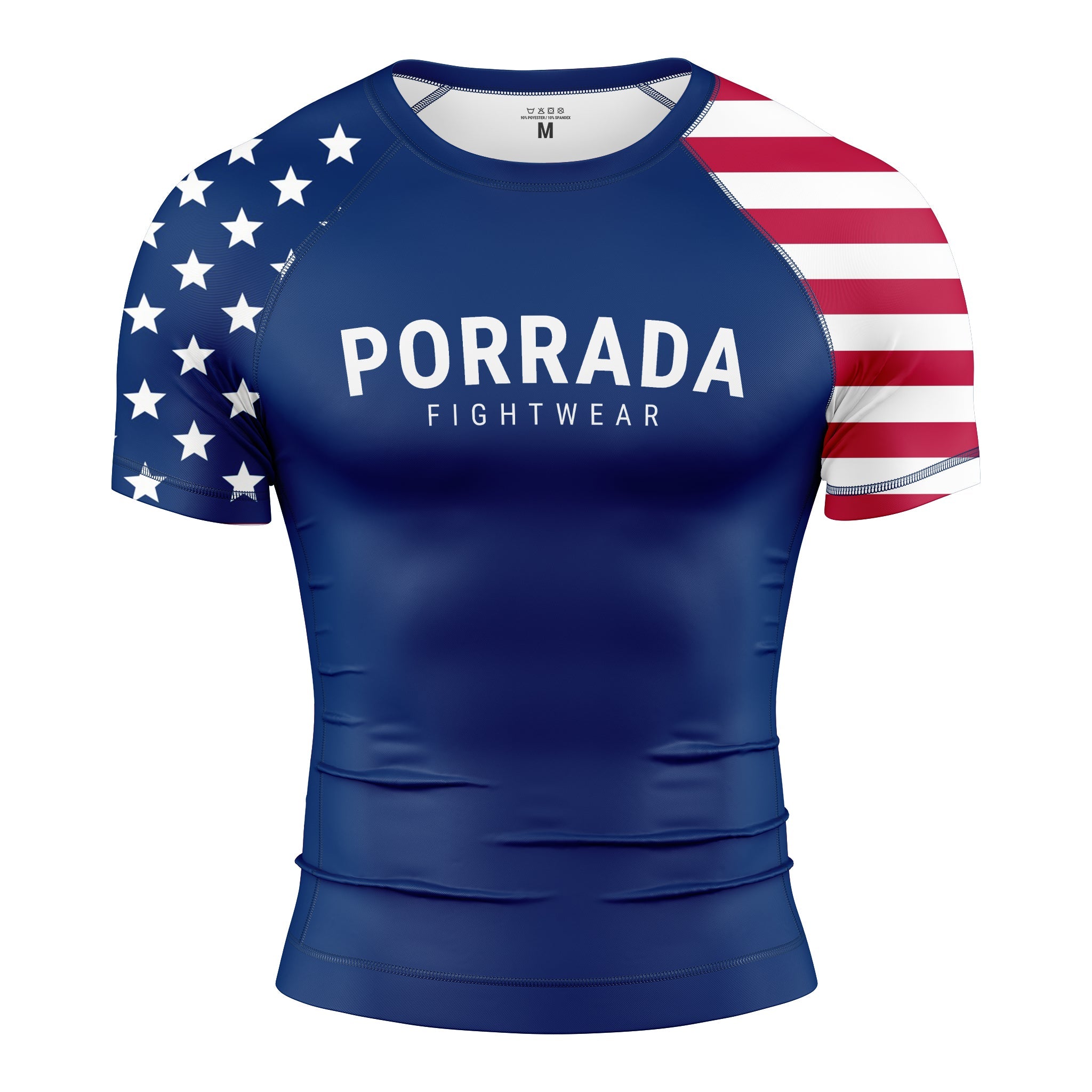 USA Patriot Short Sleeve Rash Guard