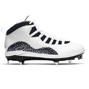 "Black Cement” Jordan 10 Retro Metal Baseball Cleats