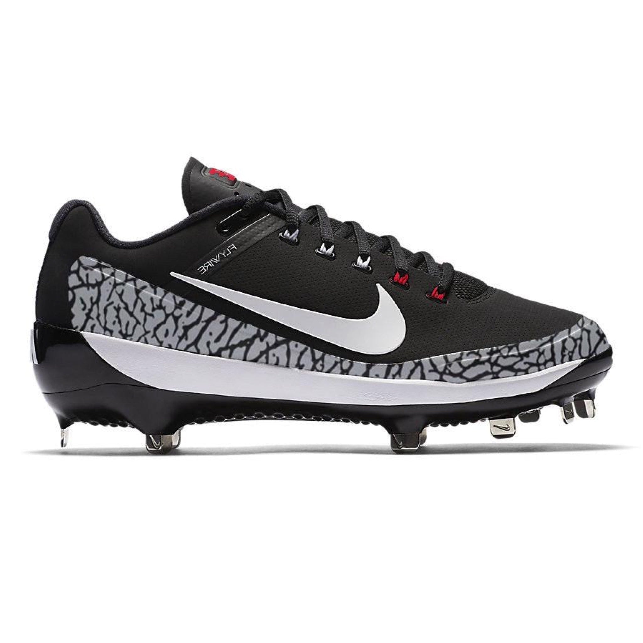 "Black Cement" Nike Air Clipper Cleats