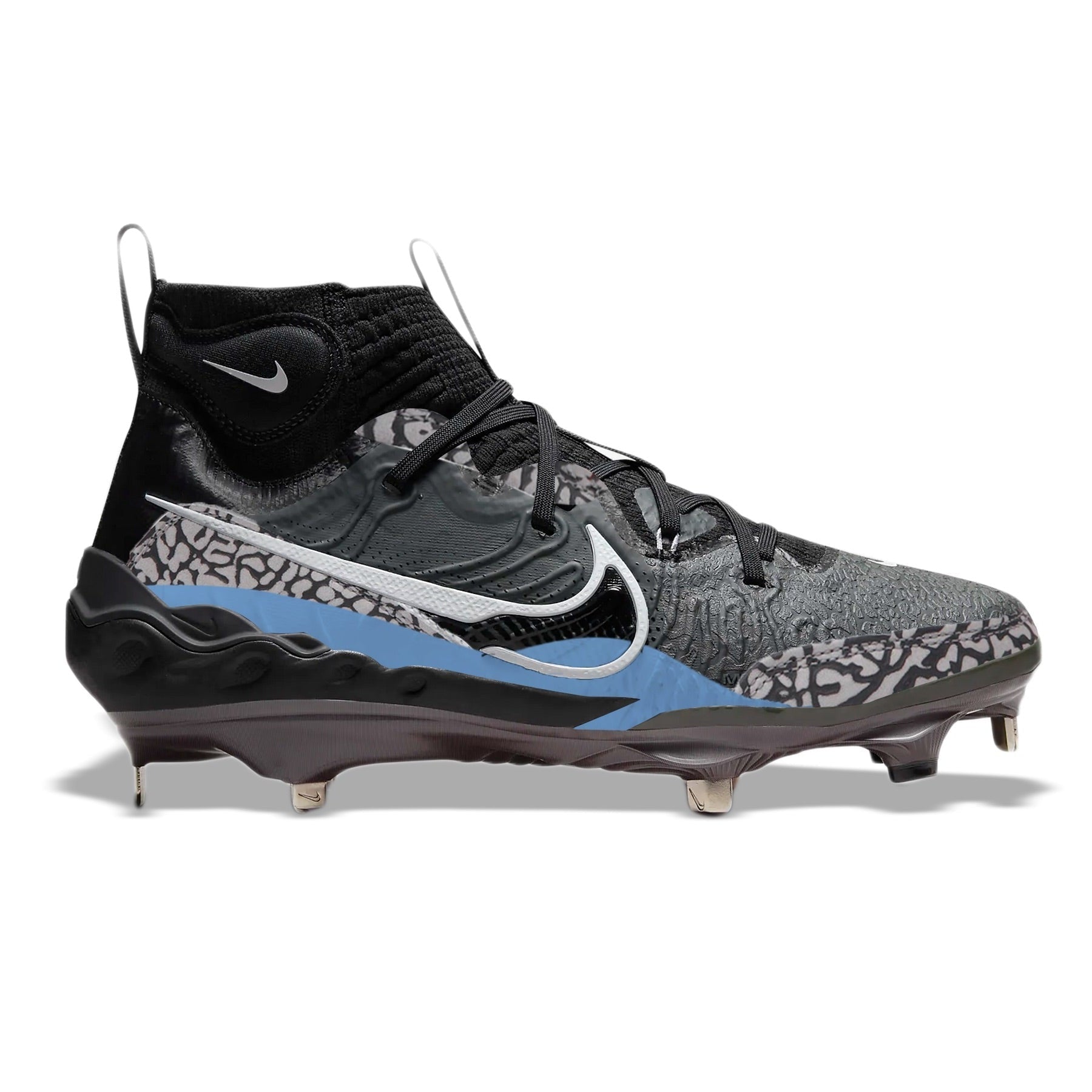 "Carolina Blue Cement Alternate" Nike Alpha Huarache NXT Cleats