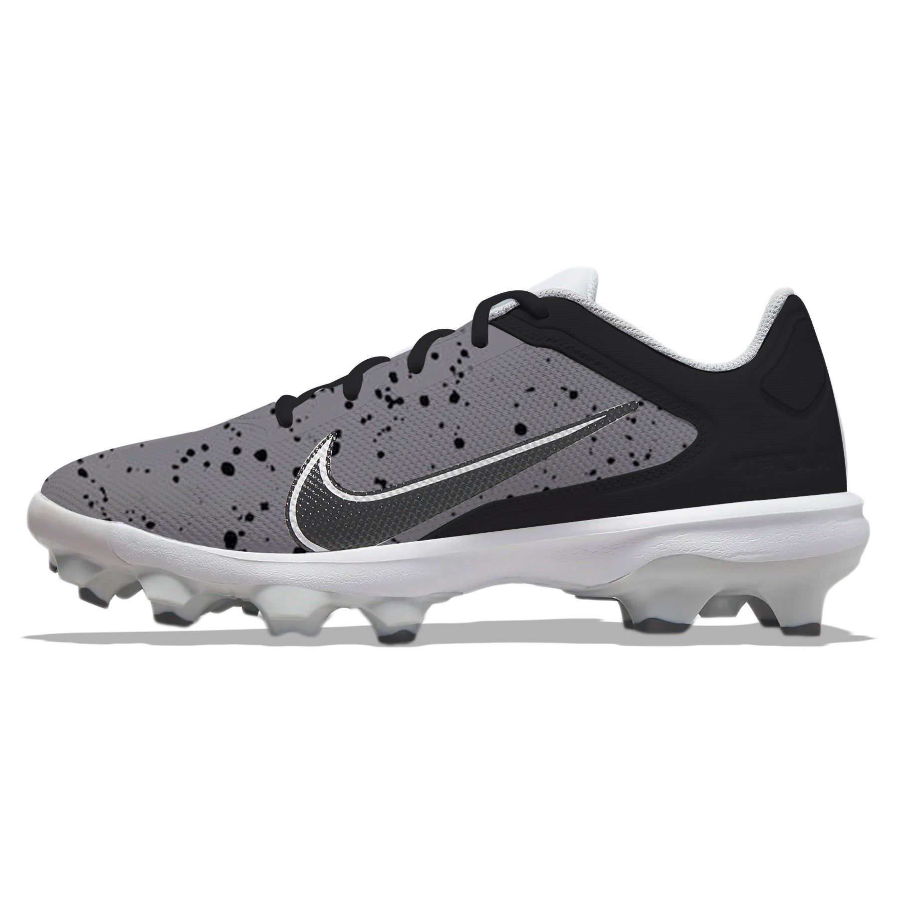 "Black Cement" Nike Force Trout 8 Pro MCS Cleats