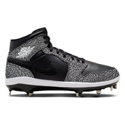 "Black Elephant" Jordan 1 Retro Cleats
