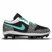 "Black Mint" Jordan 1 Retro Cleats