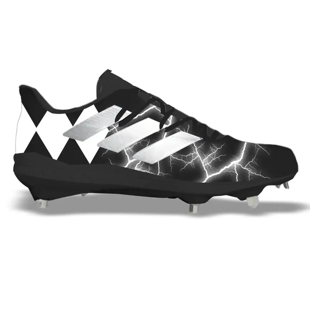 "Black Ranger" Adidas Adizero Afterburner 8 Cleats