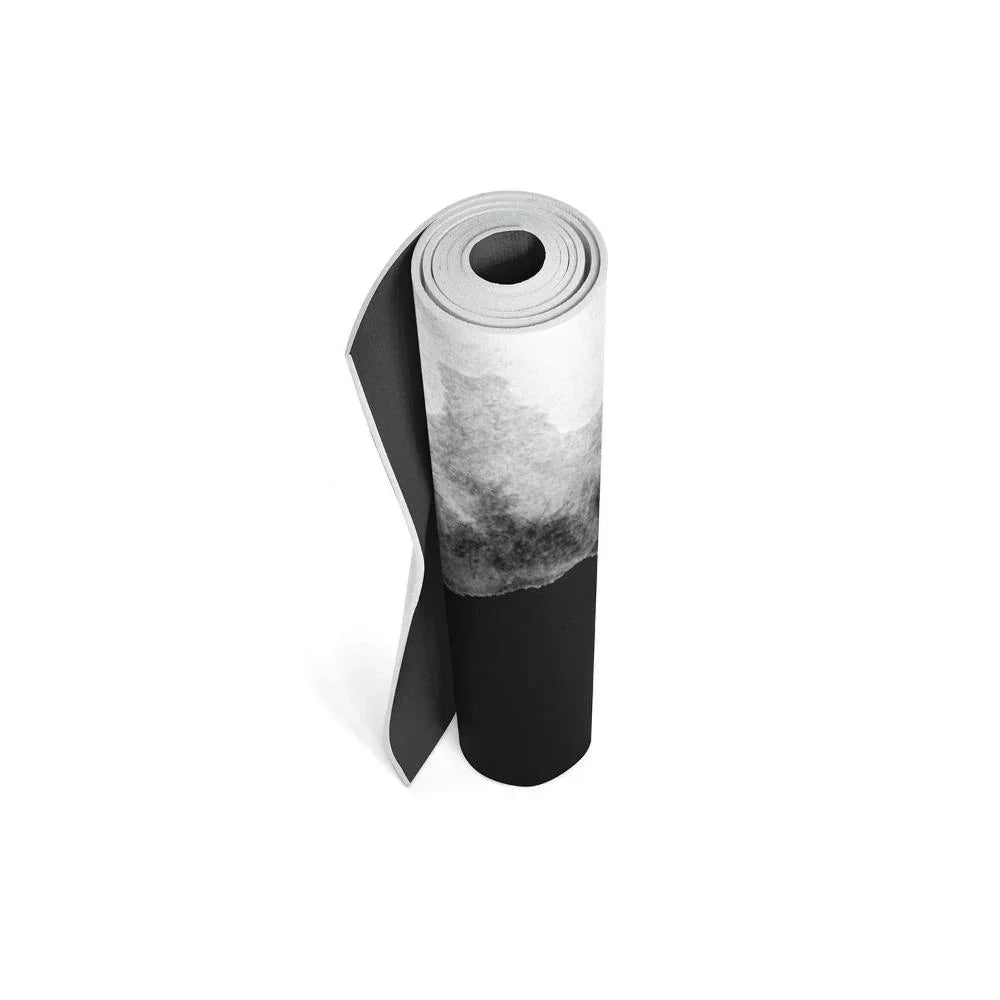 Black1 Yoga Mat – Non-slip, Cushioned, Minimalist All-black Design For Studio, Home & Outdoor Practice