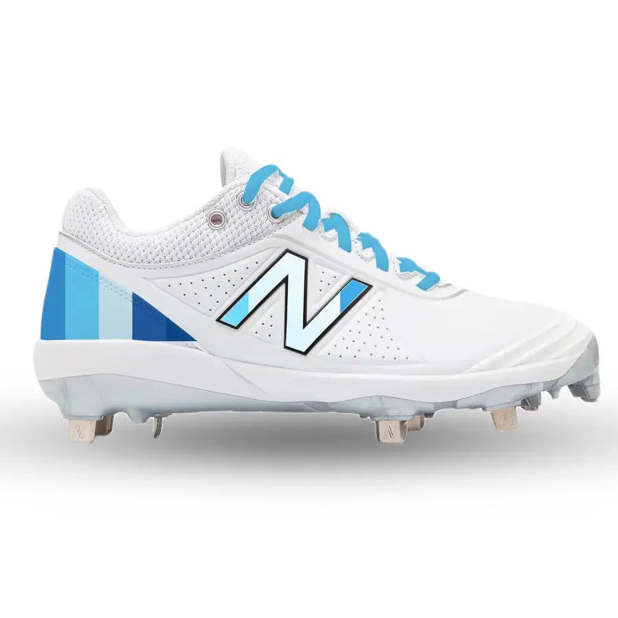 "Blue Gradient" New Balance Women's FUSEV2 Cleats