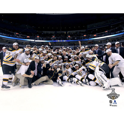 Boston Bruins 2011 Stanley Cup Champions Team Celebration Photo