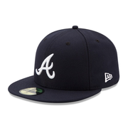 Atlanta Braves 59FIFTY Authentic Collection On-Field Road Hat