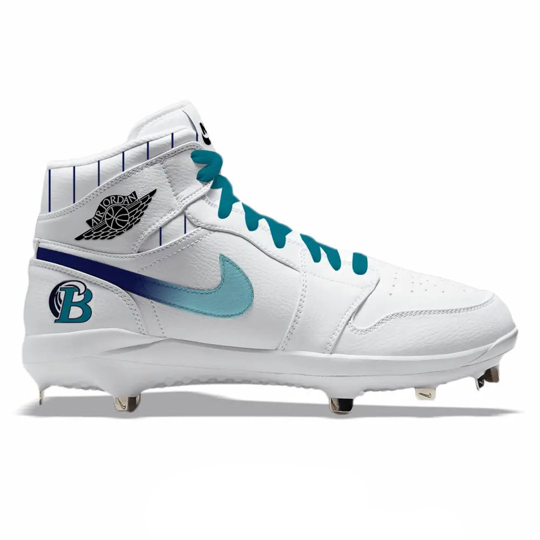 "Brewster" Jordan 1 Retro Cleats