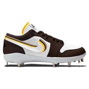 Nike "Brown Wave" Jordan 1 Retro Baseball & Softball Cleats