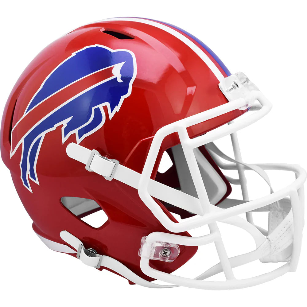 Buffalo Bills 1987 to 2001 FULL SIZE speed replica Throwback Helmet