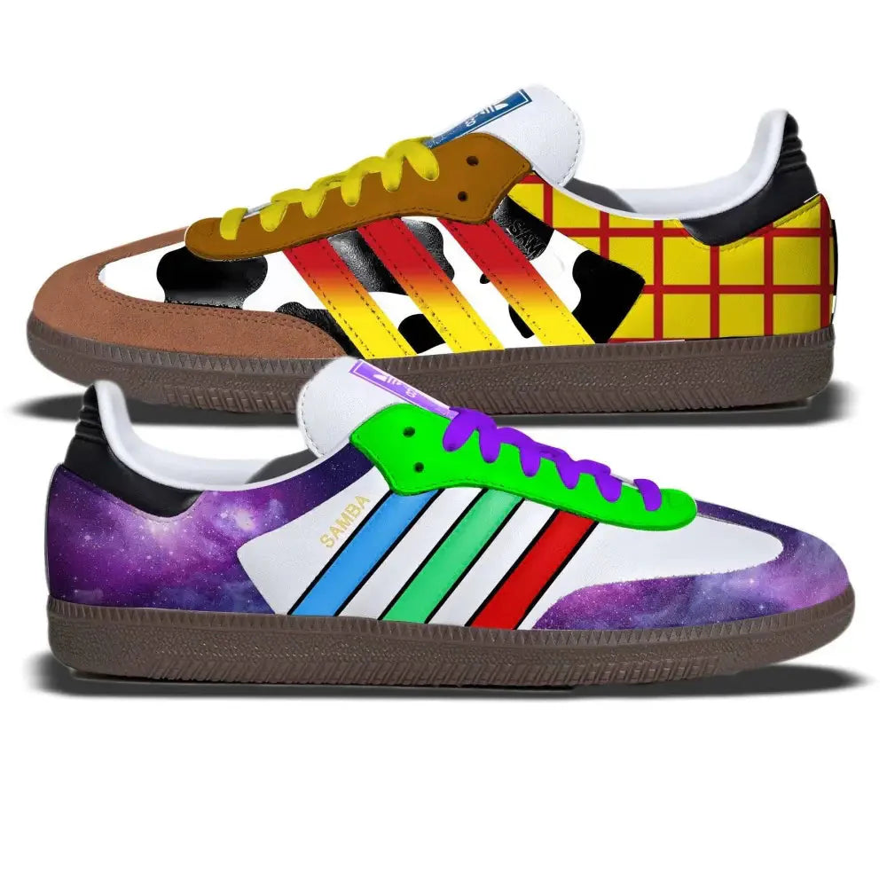 "Buzz & Woody" Adidas Sambas OG Shoes