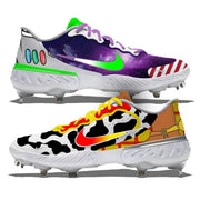 "Buzz & Woody" Nike Alpha Huarache Elite 3 Low Cleats