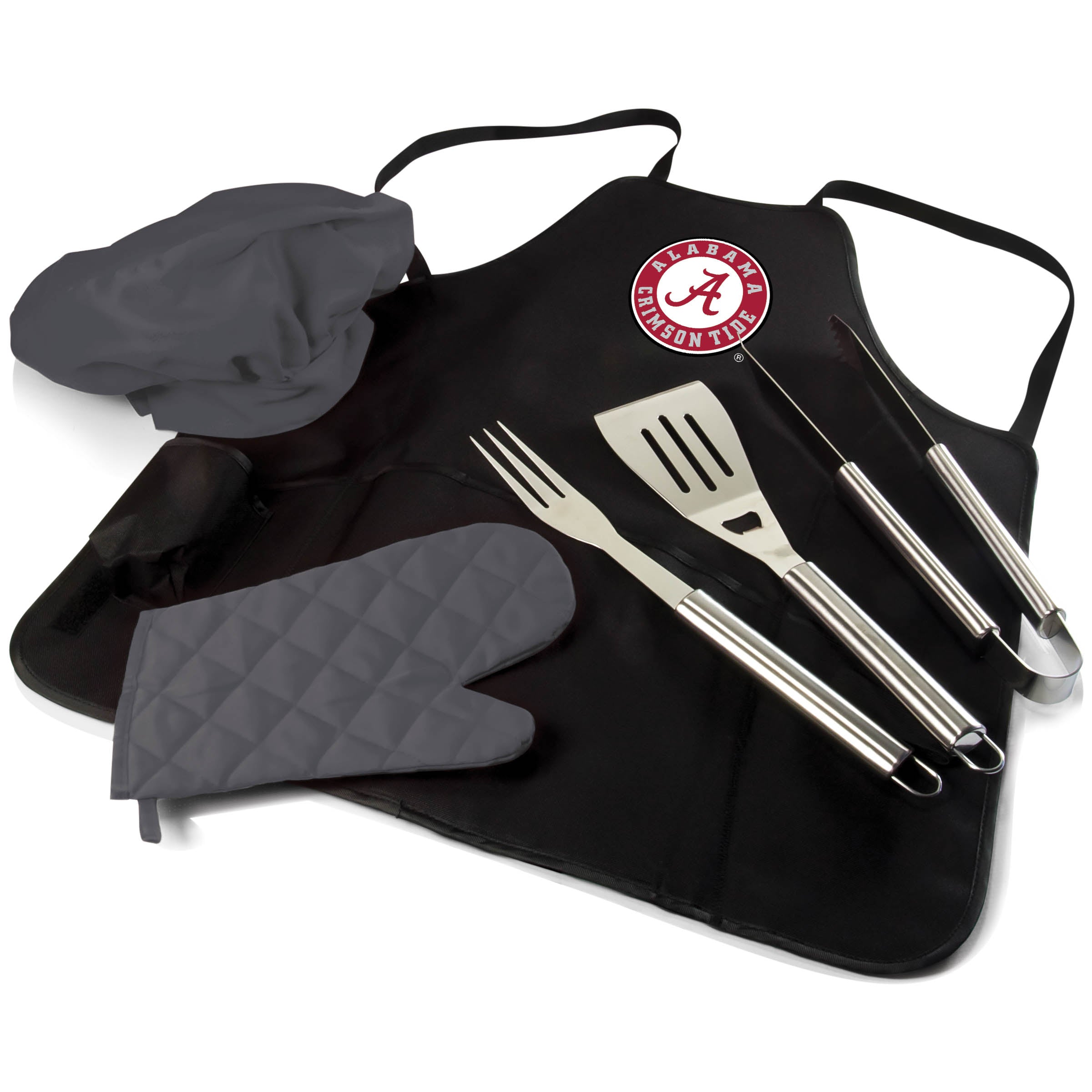 Alabama Crimson Tide BBQ Apron Tote Pro Grill Set