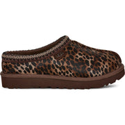 UGG Tasman Womens Slipper Caspian Leopard Print Burnt Cedar