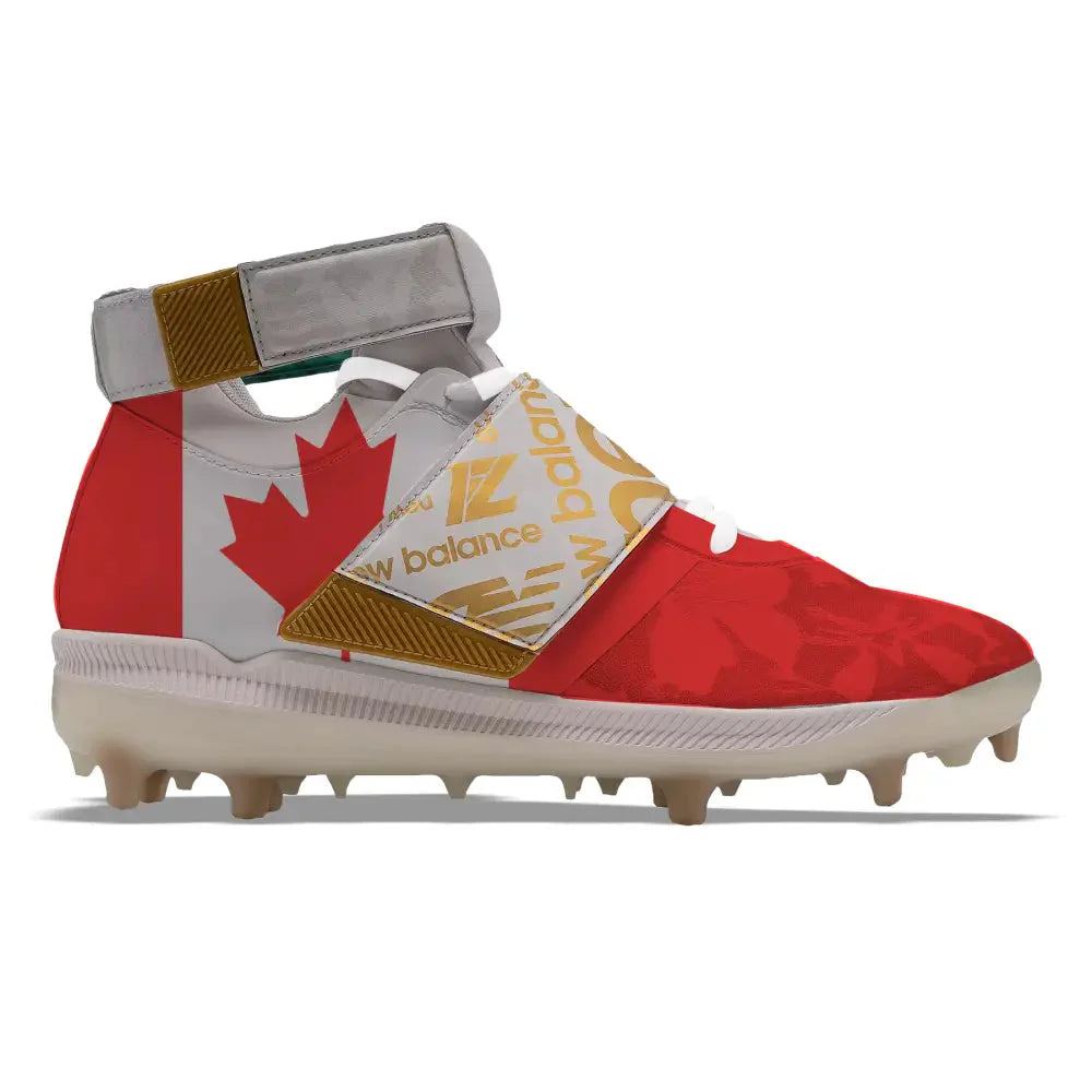 "Canada Flag" New Balance Lindor 1 TPU Baseball Cleats