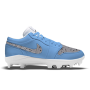 "Carolina Blue Cement" Jordan 1 Retro Cleats