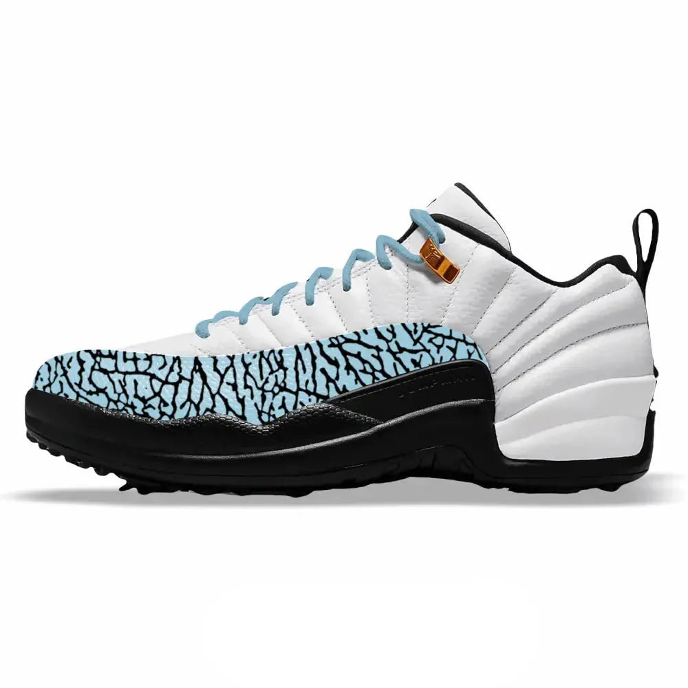 "Carolina Elephant" Jordan 12 Retro Golf Shoes