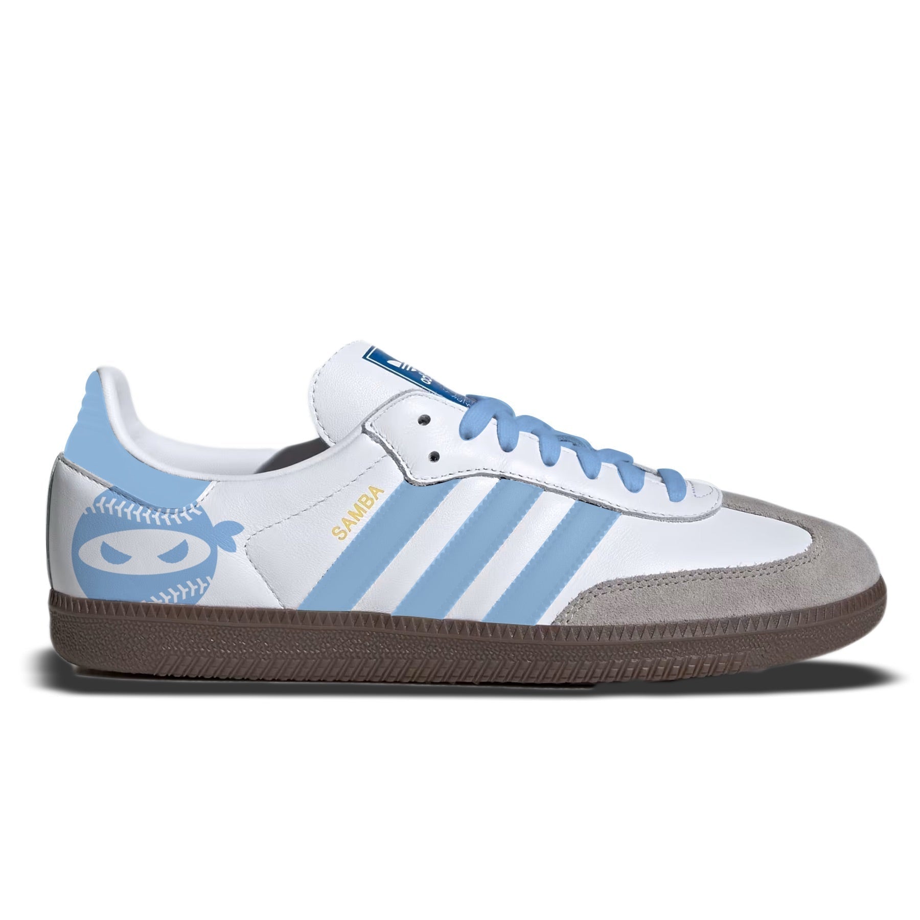 "Carolina Pitching Ninja" Adidas Samba OG Shoes