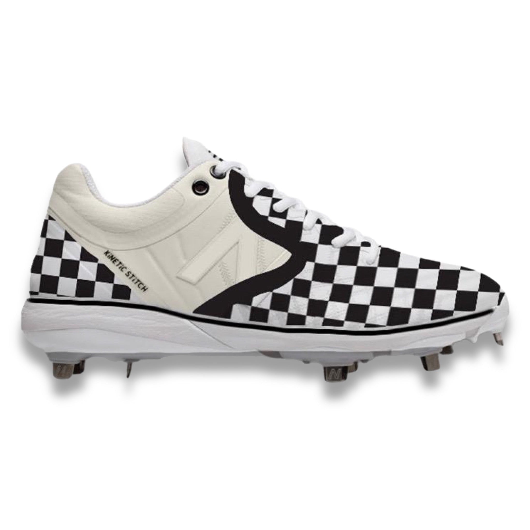 "Checkerboard" New Balance 4040v5 Cleats