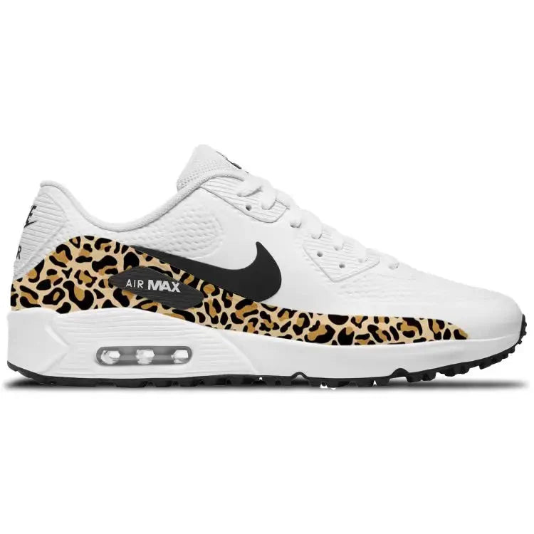 "Cheetah" NIKE Air Max 90 G Golf Shoes