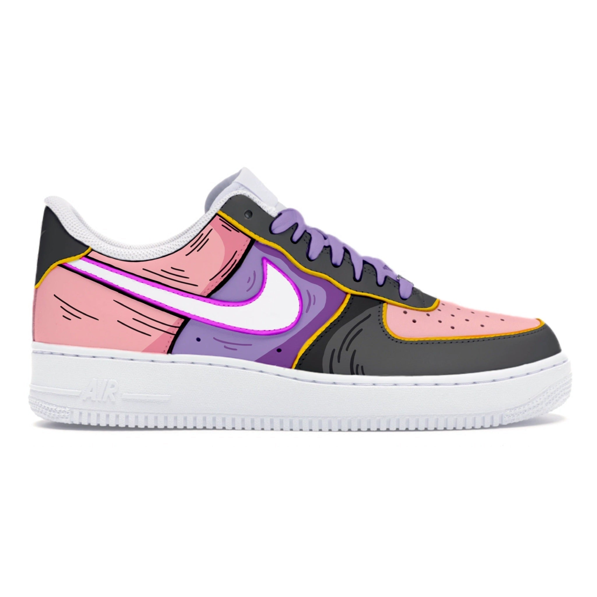 "Childish Dragon" Nike Air Force 1 Low Shoes