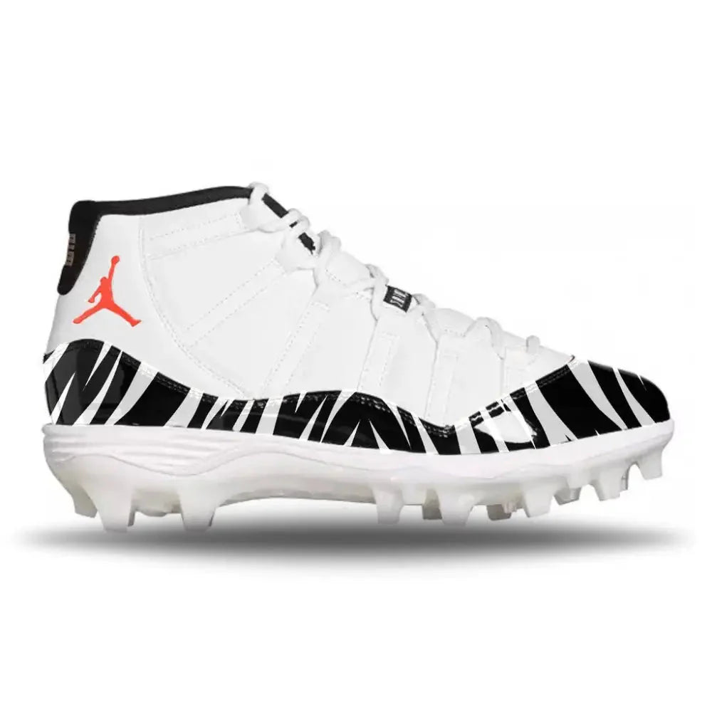 "Cincinnati" Jordan 11 Retro TD Football Cleats