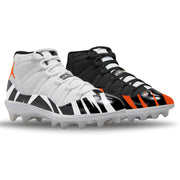 Nike "Cincinnati Mismatch" Jordan 11 Retro TD Football & Lacrosse Cleats