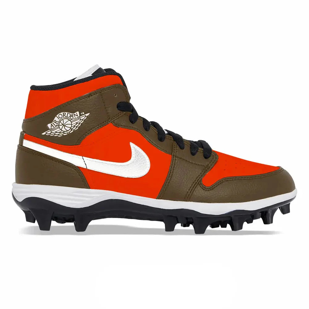 "Cleveland" Jordan 1 TD Cleats
