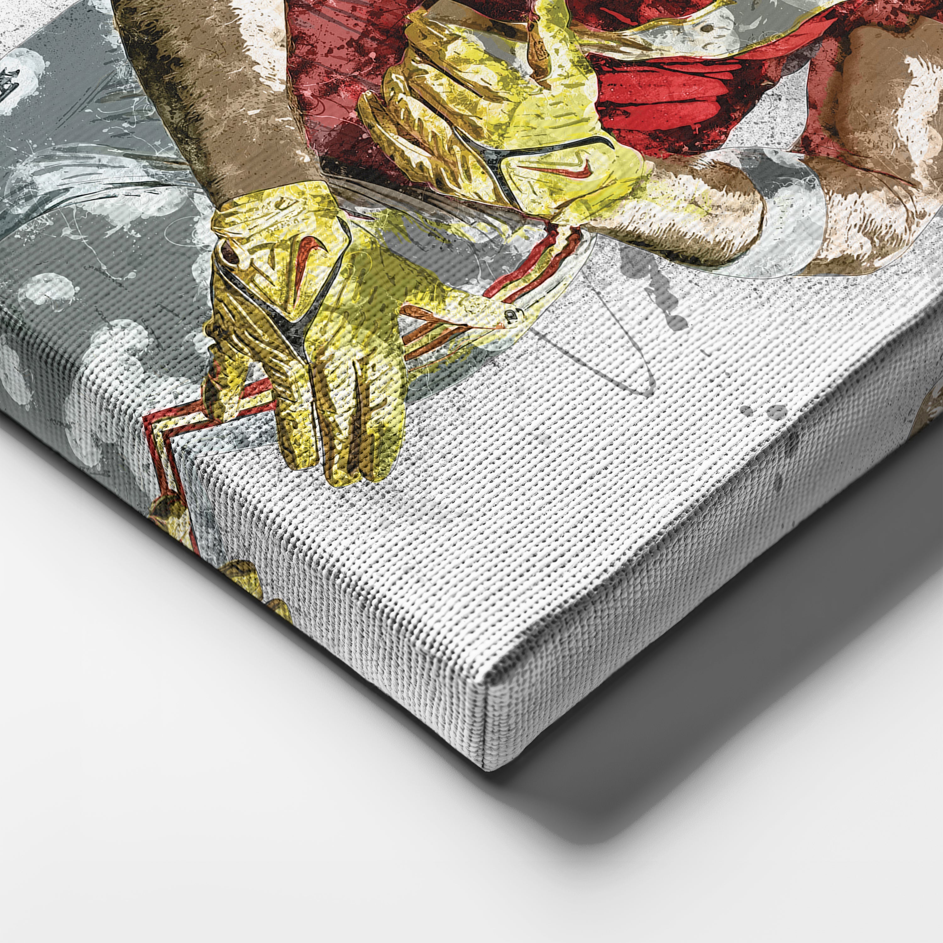 Travis Kelce Canvas Art – Kansas City Chiefs Wall Decor