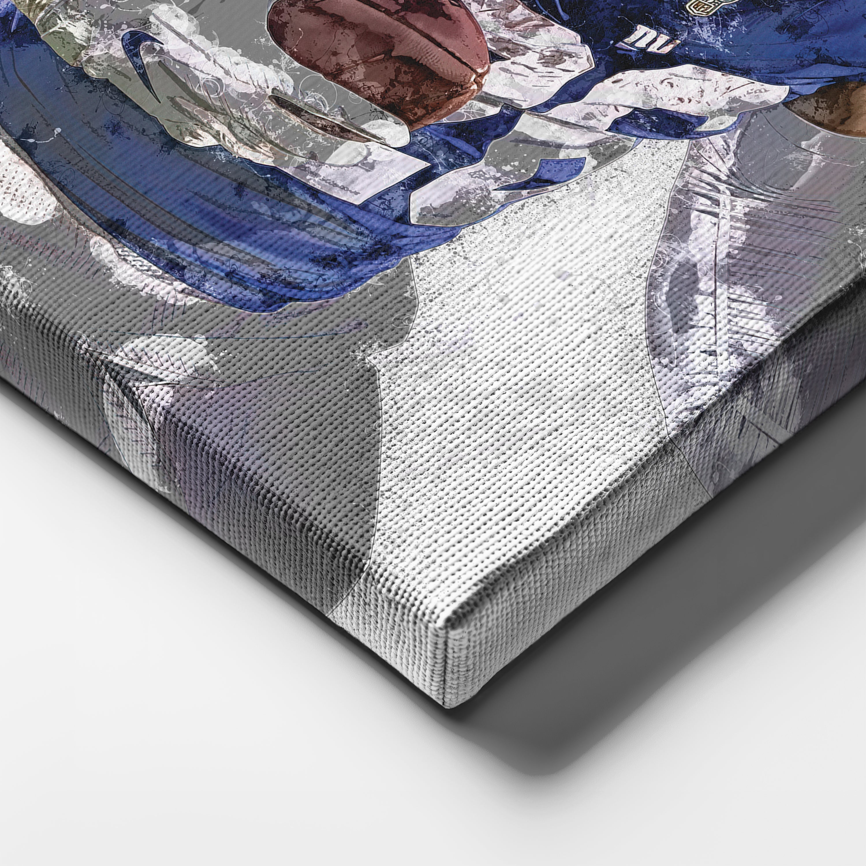 New York Giants Saquon Barkley Canvas Wall Decor