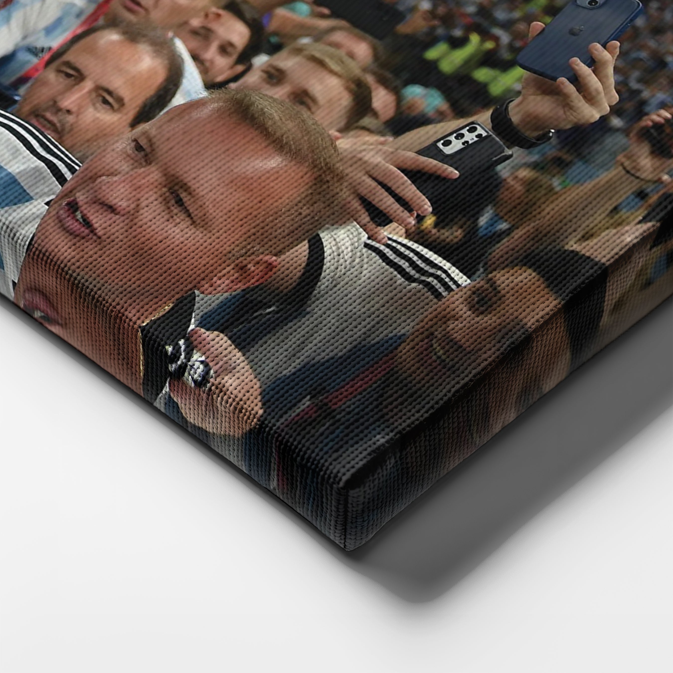 Lionel Messi World Cup Celebration Canvas Art Soccer Wall Decor Poster