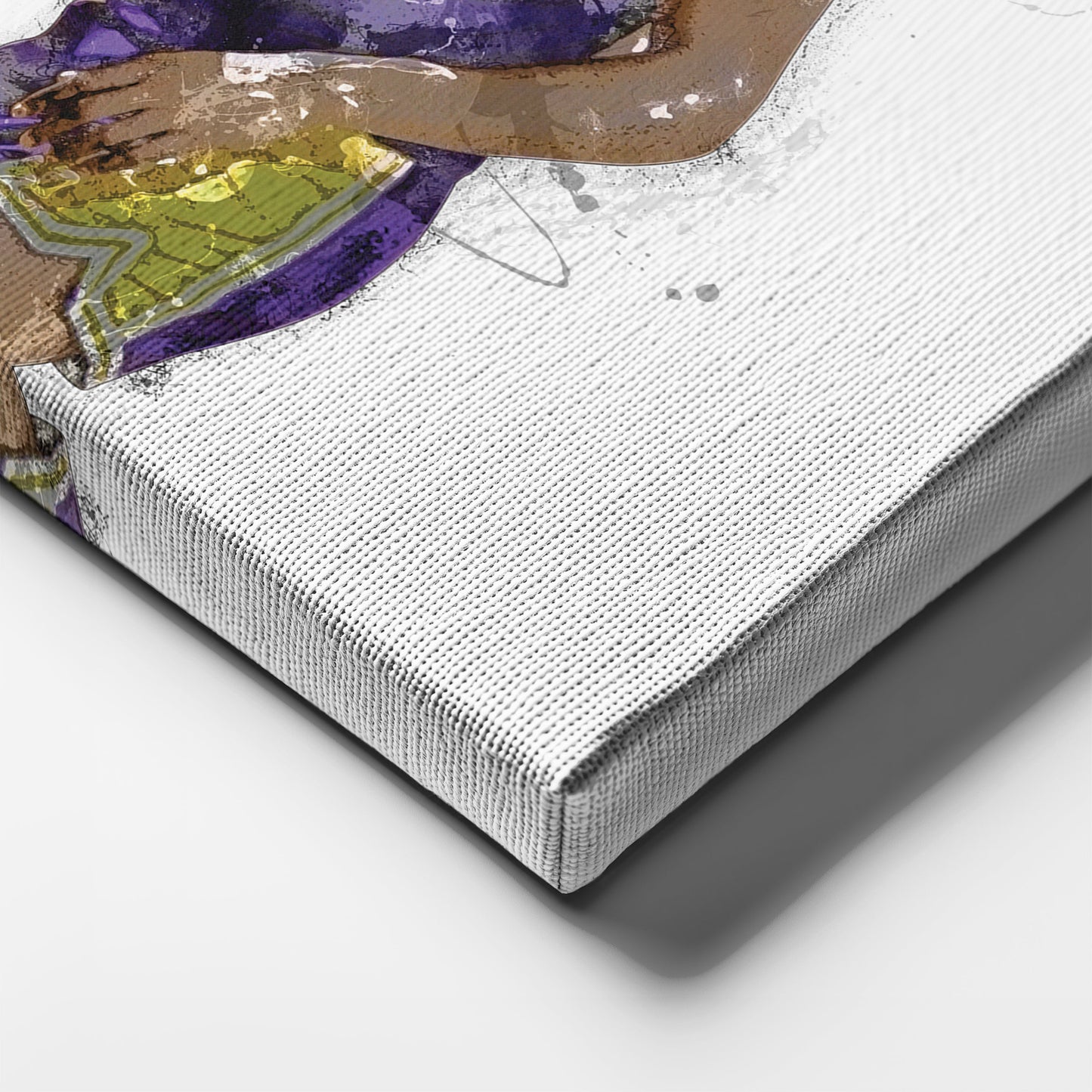 Magic Johnson & Kareem Abdul-Jabbar Canvas Art – Los Angeles Lakers Wall Decor