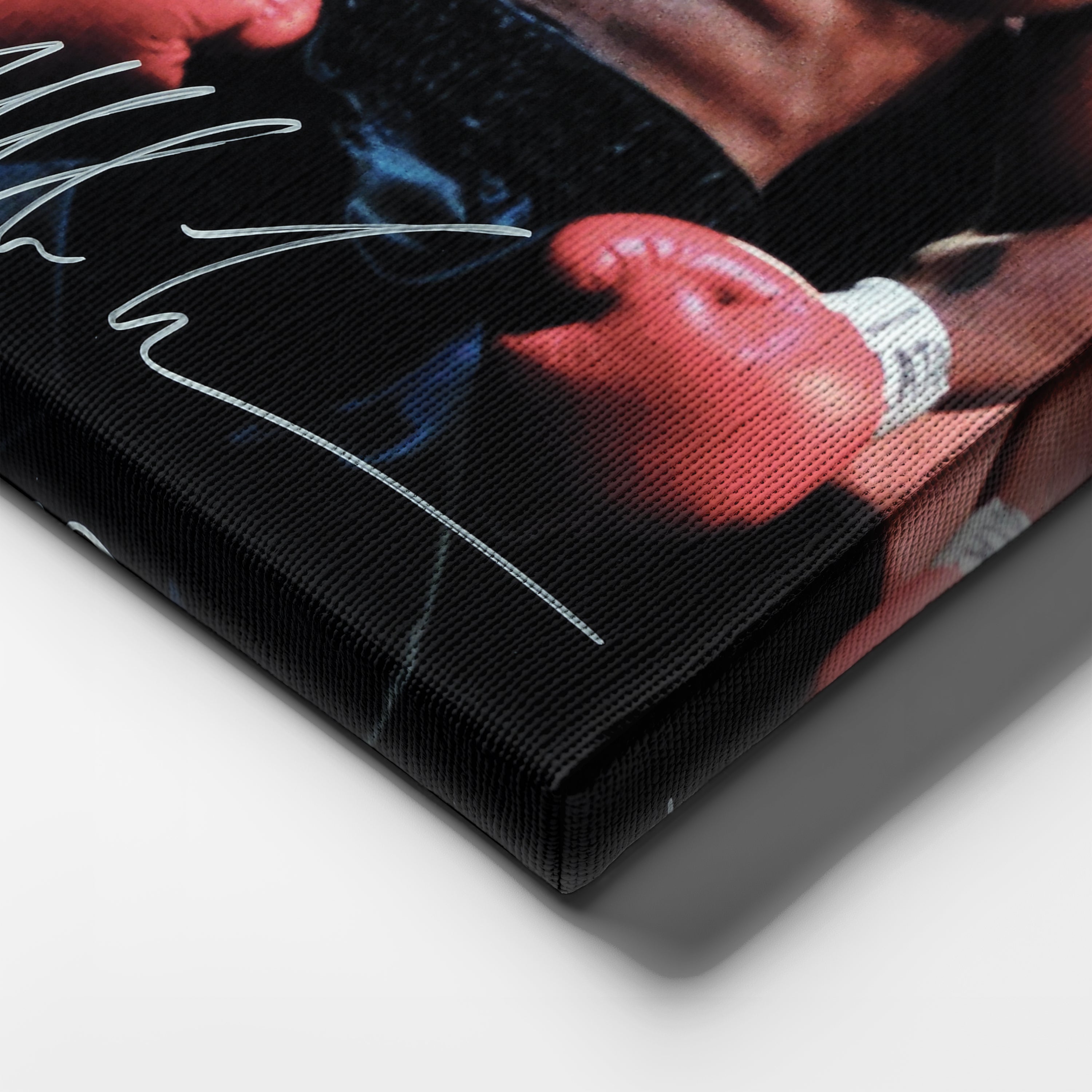 Mike Tyson Autograph Canvas Boxing Wall Art