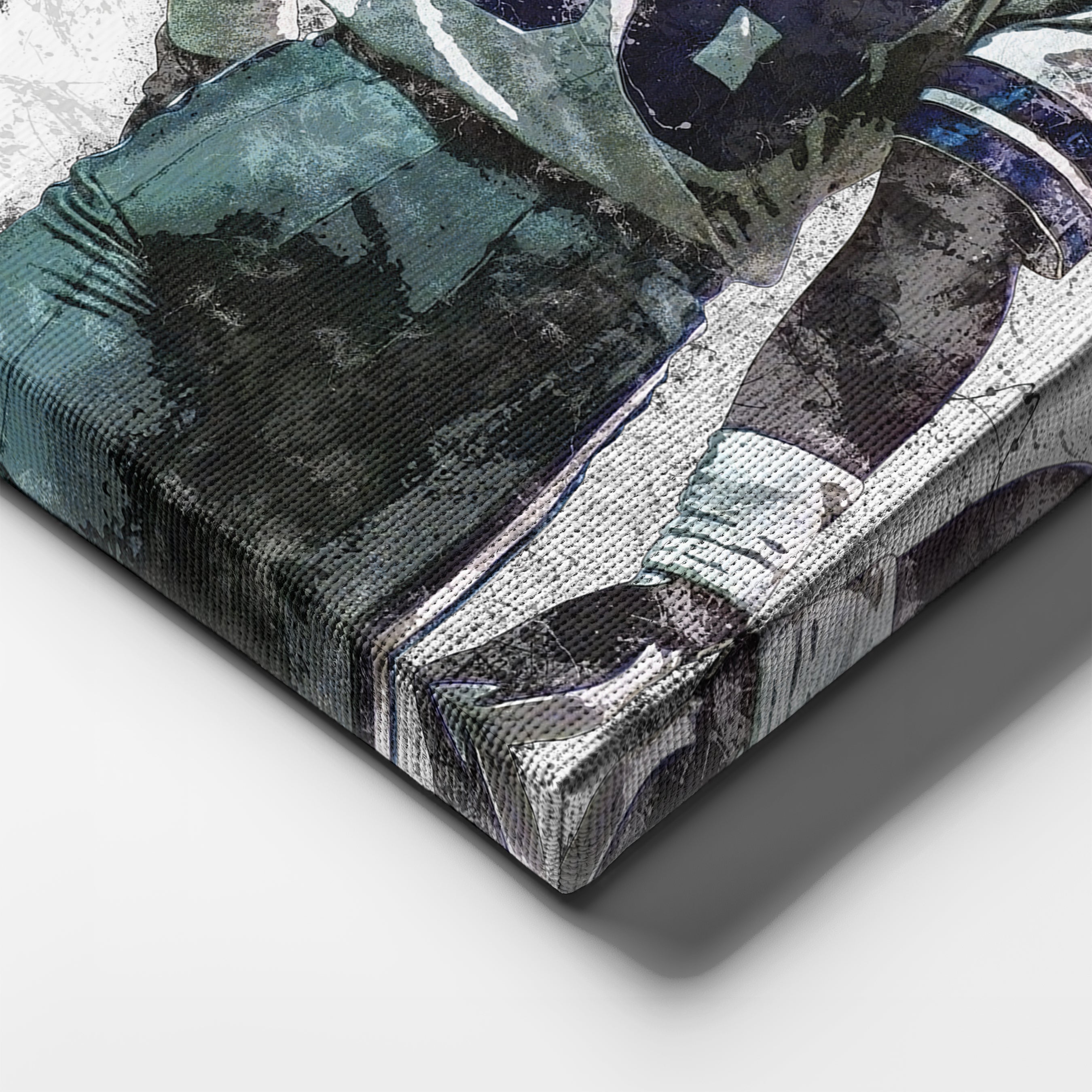 Troy Aikman, Michael Irvin & Emmitt Smith Canvas Art - Dallas Cowboys Wall Decor