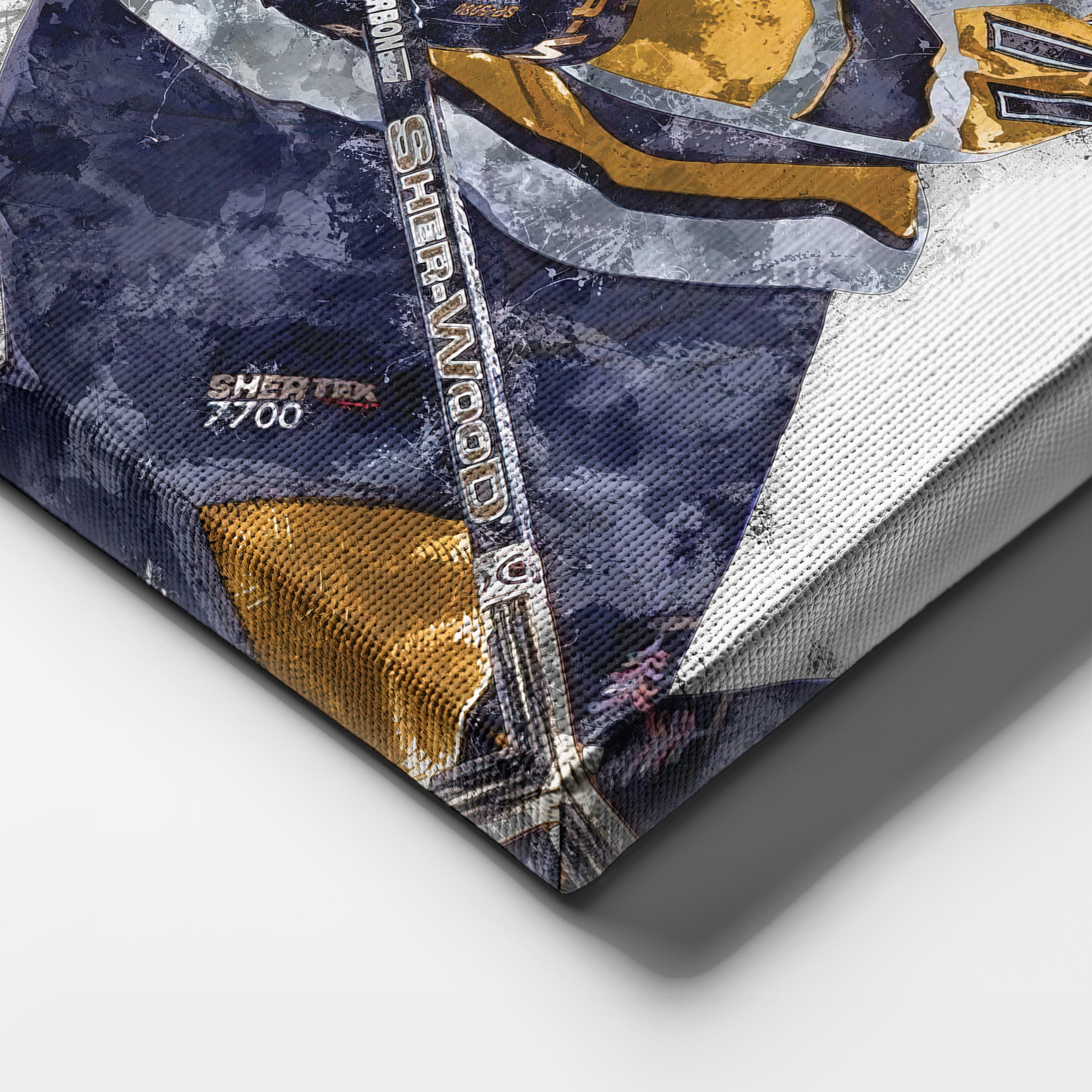 Boston Bruins Ray Bourque Canvas Wall Decor