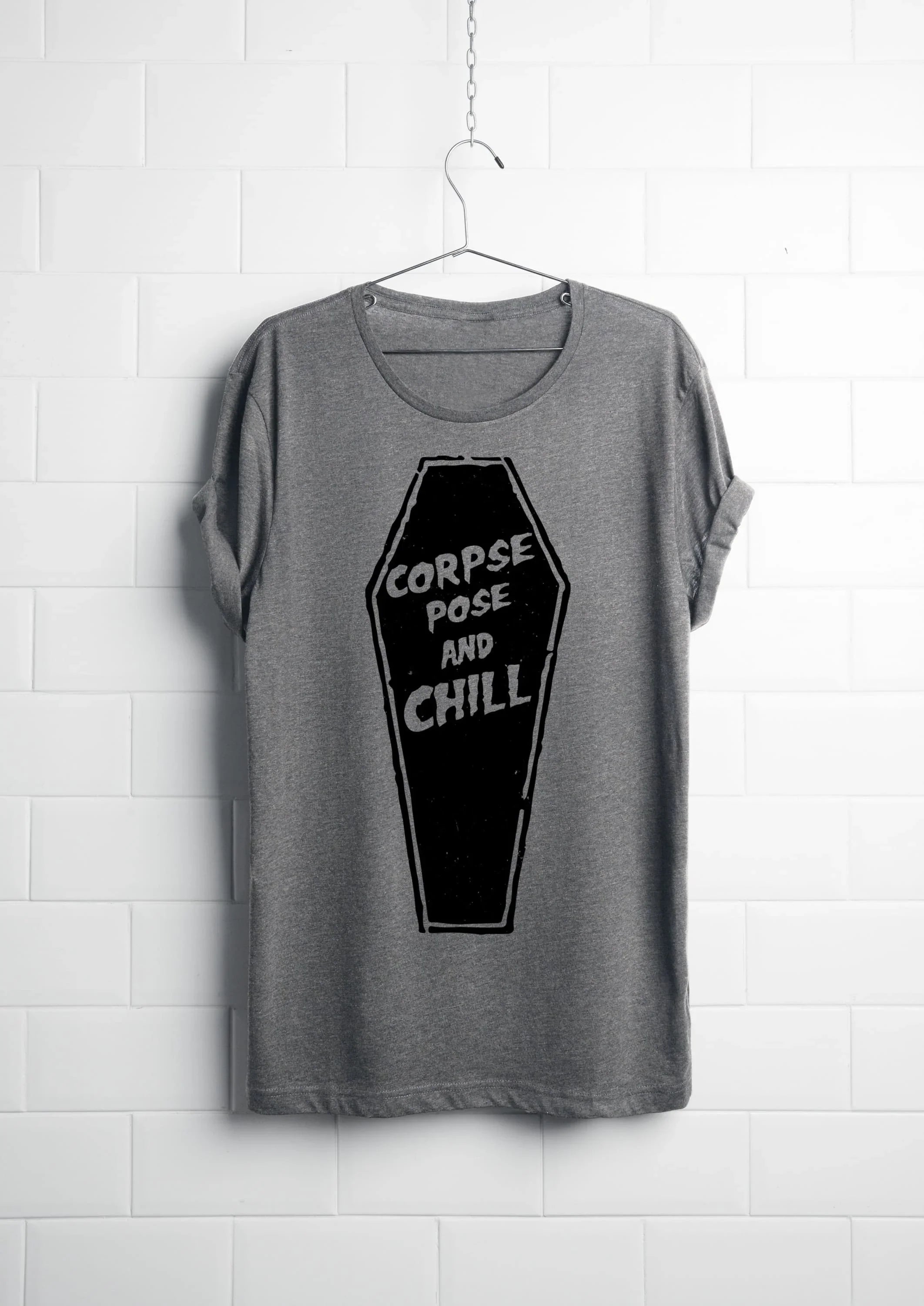 Corpse Pose And Chill T-shirt