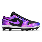 "Galaxy" Jordan 1 Retro Cleats