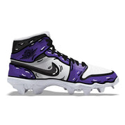 "Court Purple Cartoon" Jordan 1 Kids' Multisport Cleats