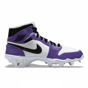 "Court Purple" Jordan 1 Kids' Multisport Cleats