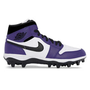 "Court Purple” Jordan 1 TD Cleats