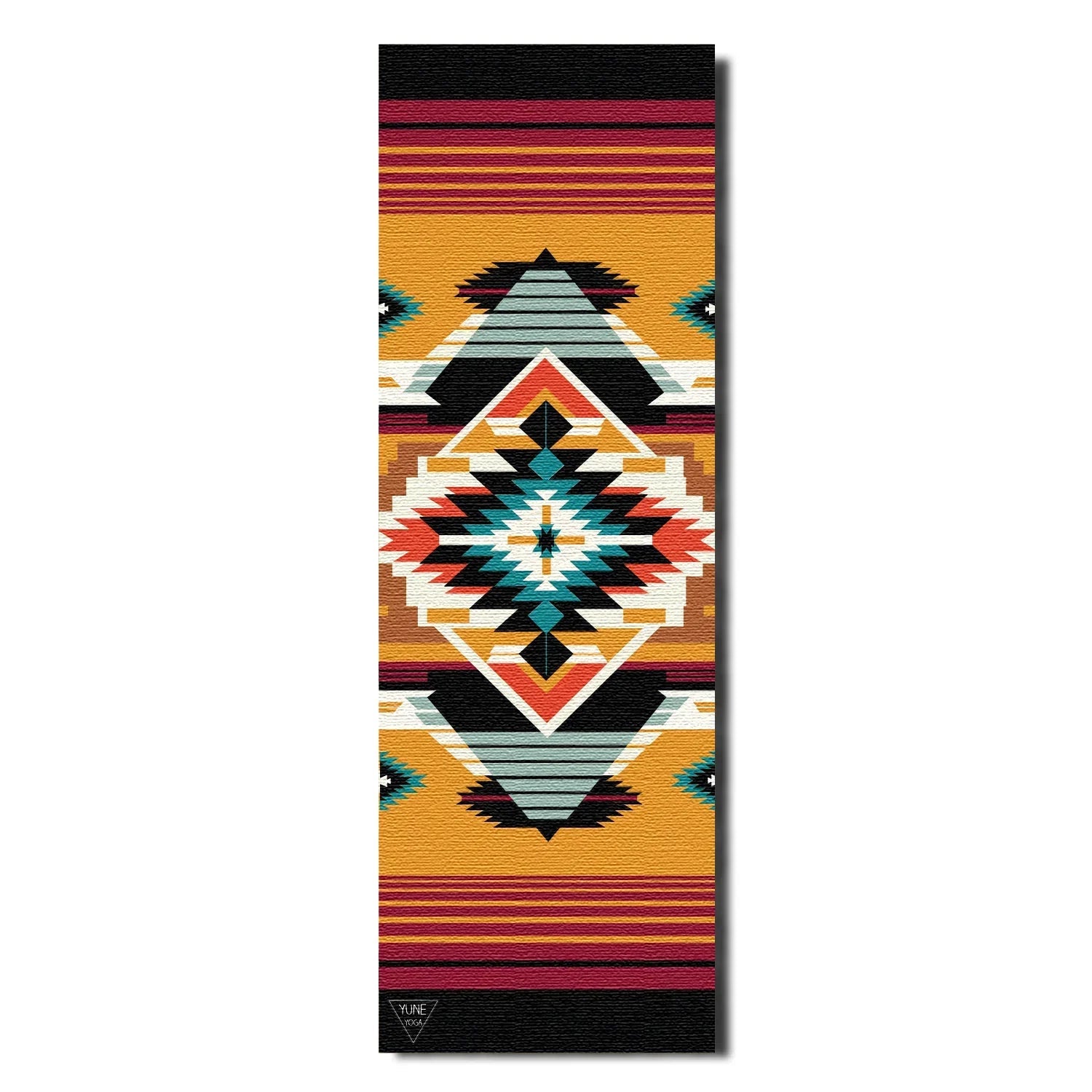 Coyote Falls Yoga Mat – 6 Mm Extra Thick, Double-sided Non-slip, Eco-friendly Per With Uv-printed Canyon Design | Yune Yoga