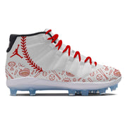 "Diamond Doodles" Jordan 11 Retro MCS Baseball Cleats