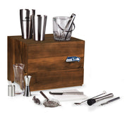 Seattle Seahawks Madison Acacia Tabletop Bar Set