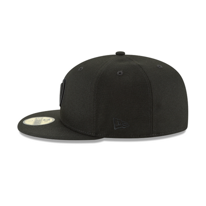 Washington Nationals 59Fifty Basic Black / Black Fitted Hat